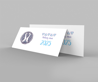 CARTE DE VOEUX "LIT CLOS"