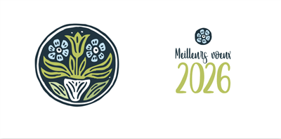 CARTE DE VOEUX "LIT CLOS"