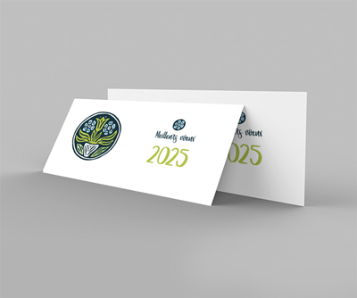 CARTE DE VOEUX "LIT CLOS"